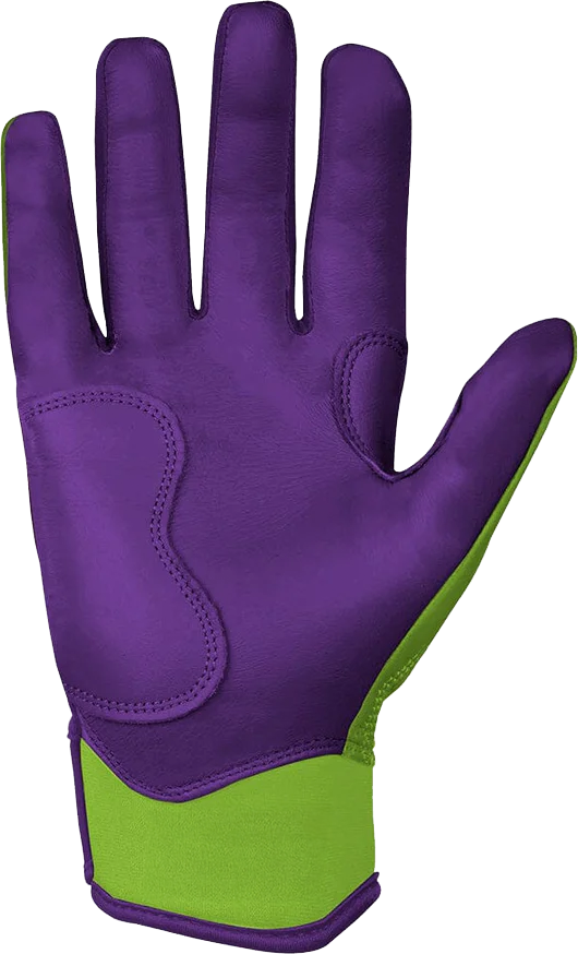 DarkPurple AppleGreen SERIE I SHORT CUT BATING GLOVES (Copy)
